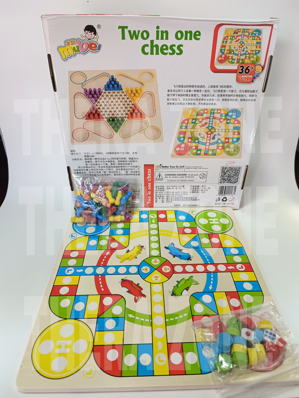 Two in One Chess – Juego de Mesa 2 en 1