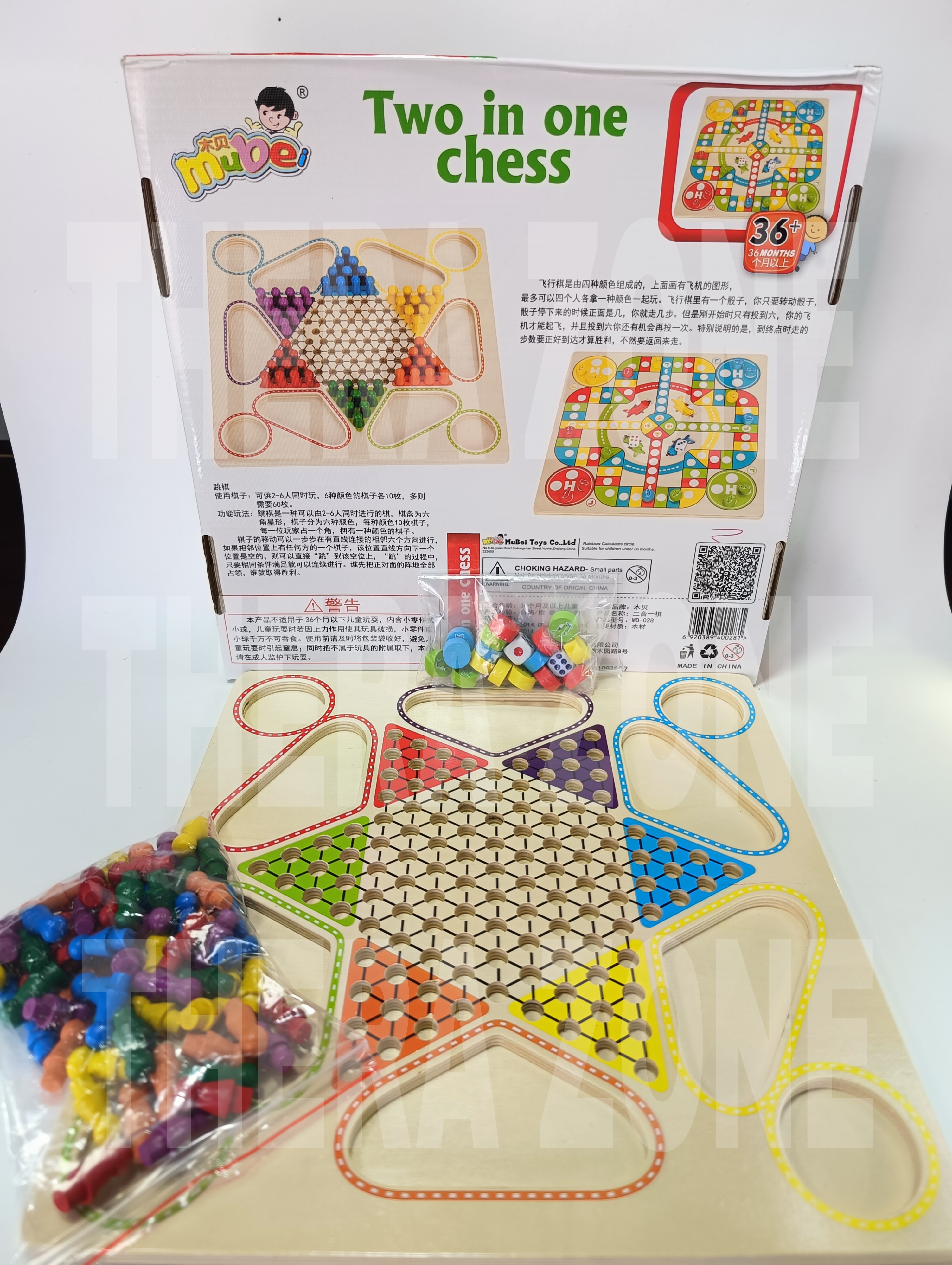 Two in One Chess – Juego de Mesa 2 en 1