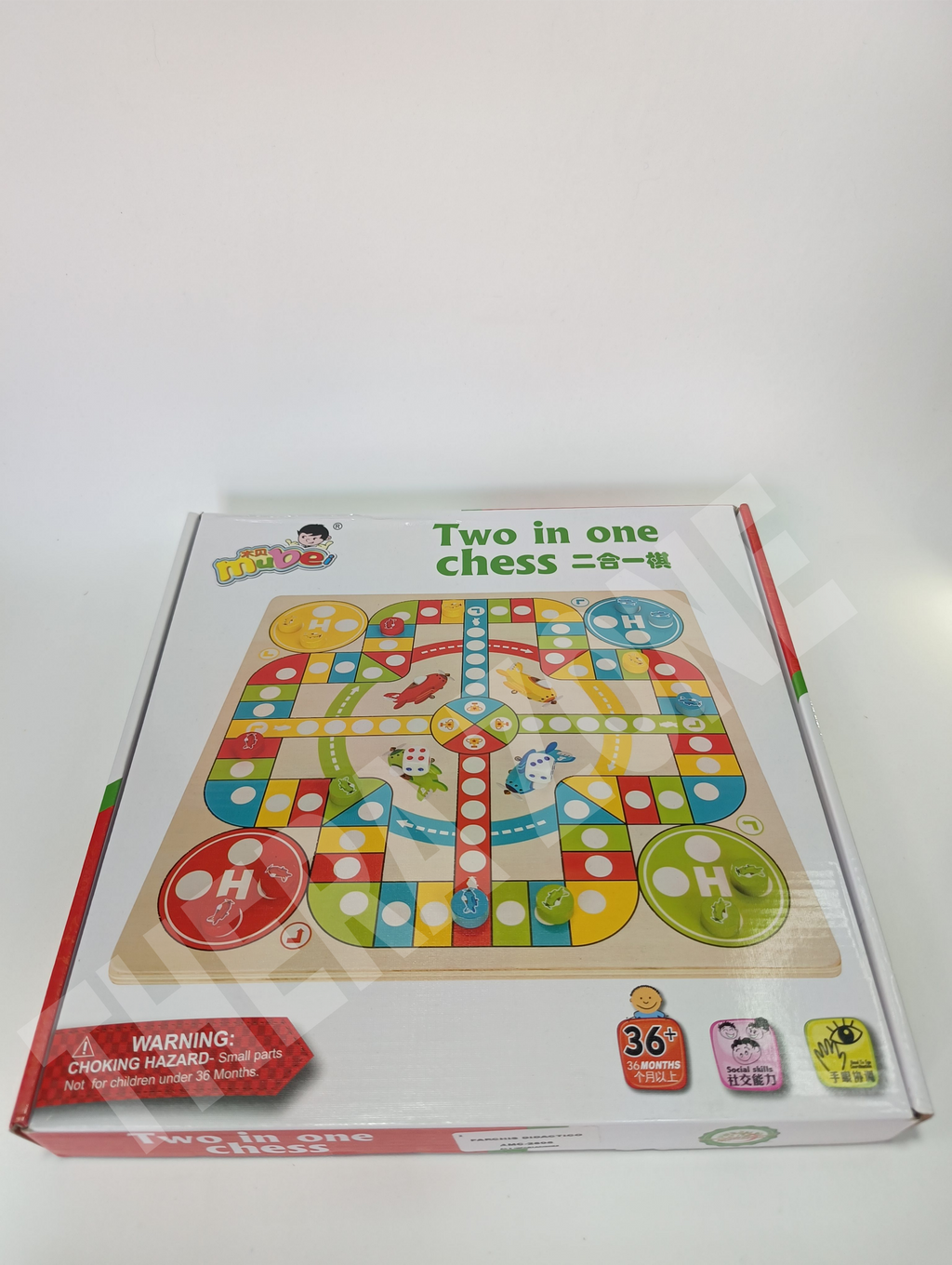 Two in One Chess – Juego de Mesa 2 en 1
