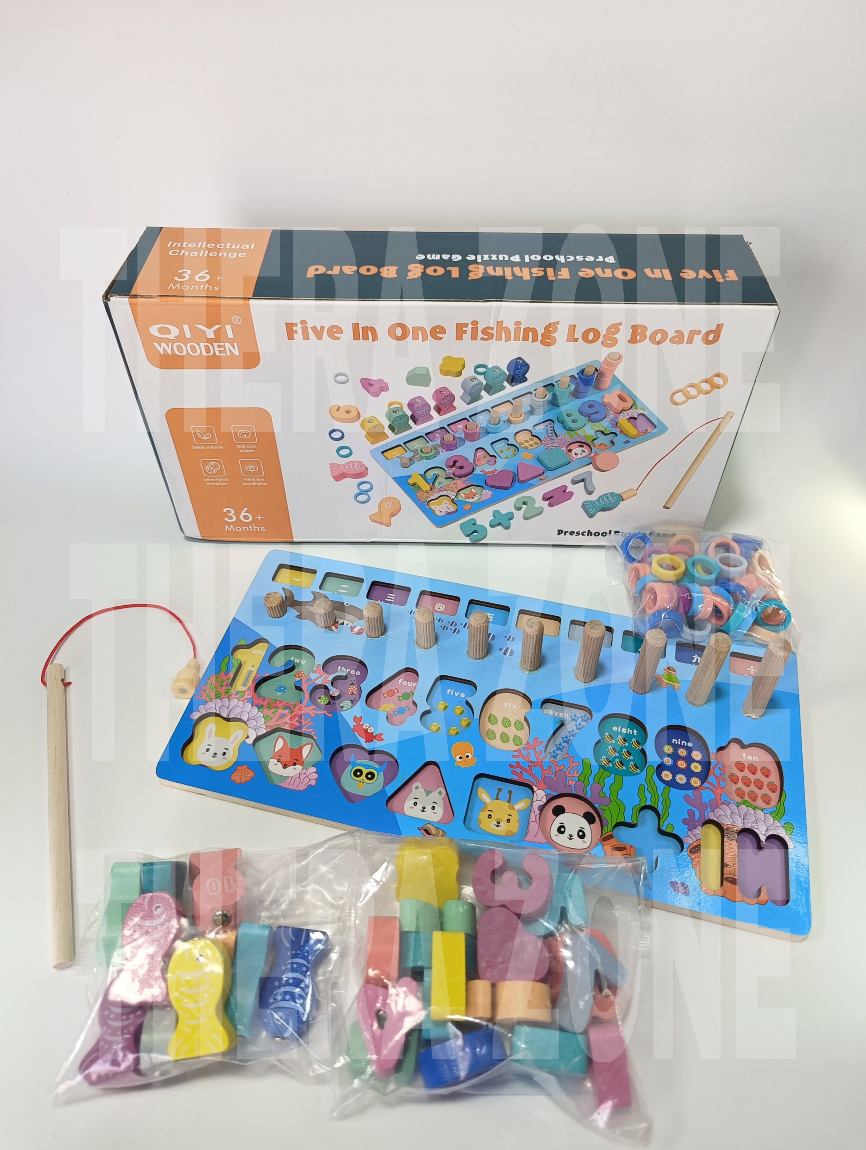 Five in One Fishing Log Board