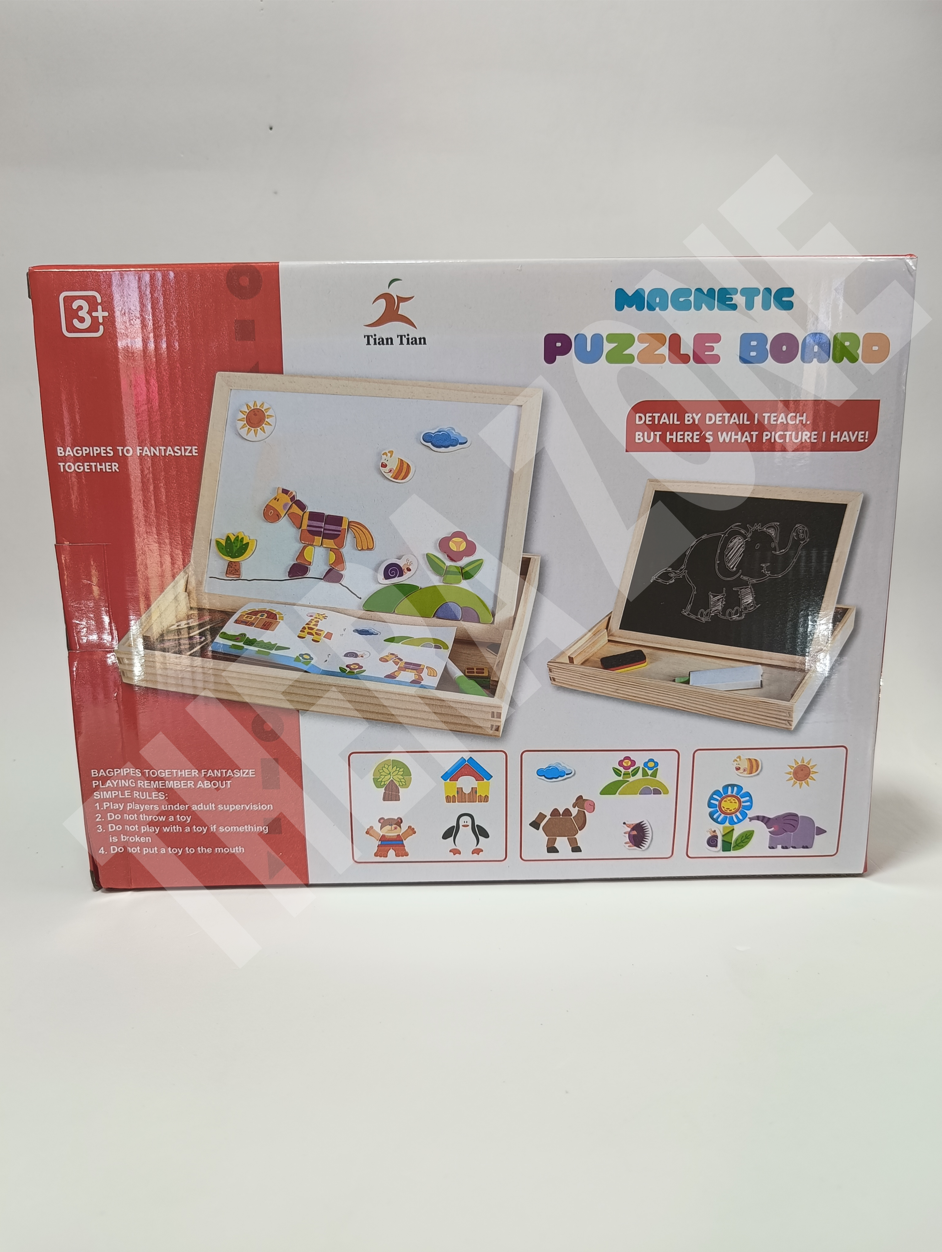 Magnetic Puzzle Board