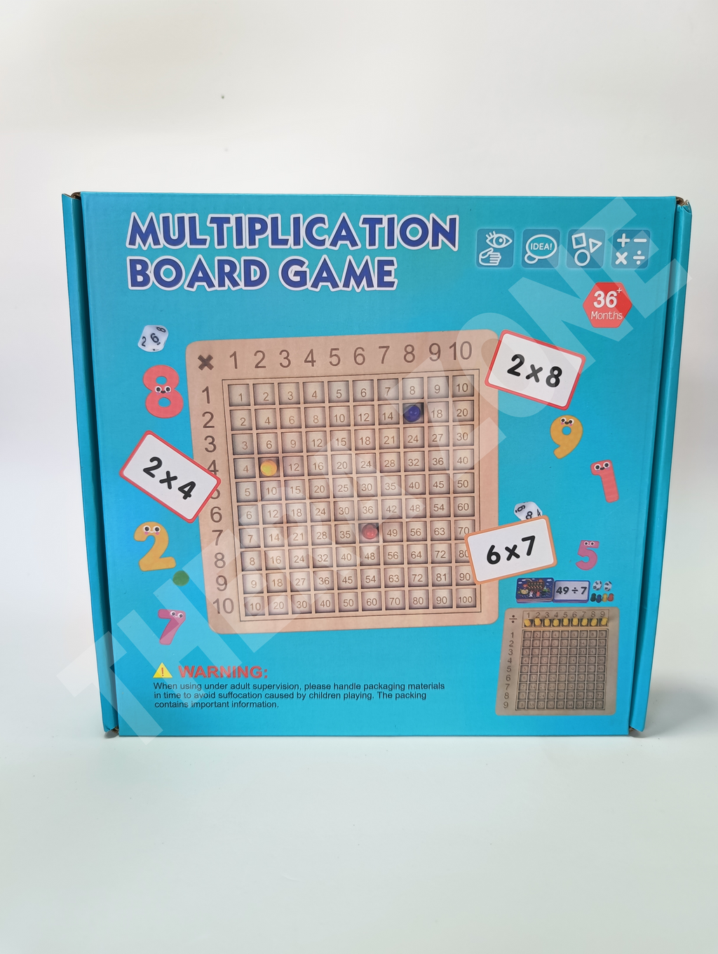 Multiplication Board Game – Juego de multiplicación