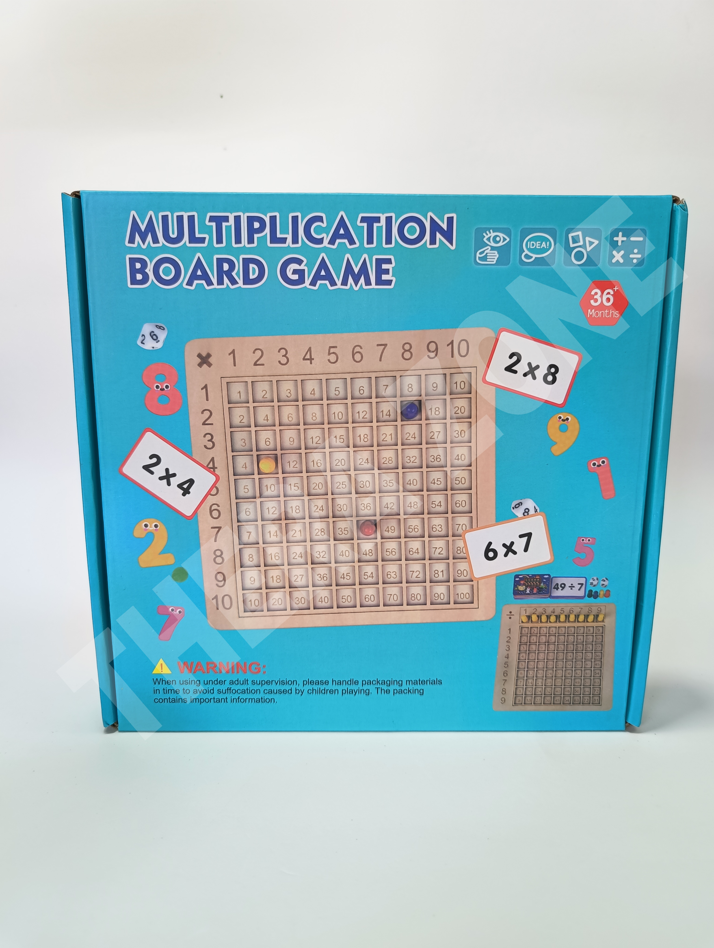 Multiplication Board Game – Juego de multiplicación