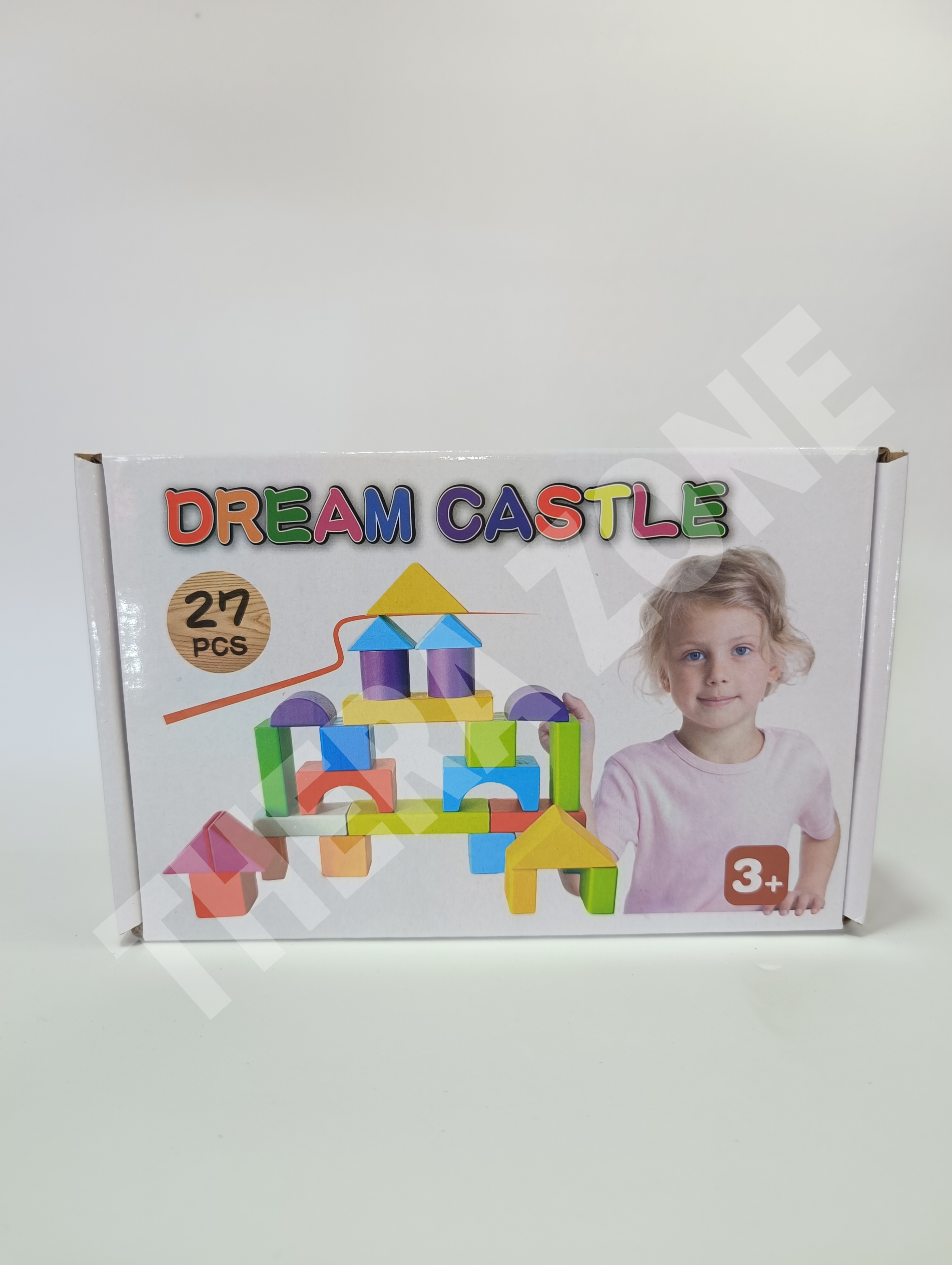 Dream Castle – Bloques de Construcción de Madera (27 piezas)